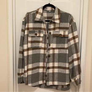 Plaid Flannel Shacket